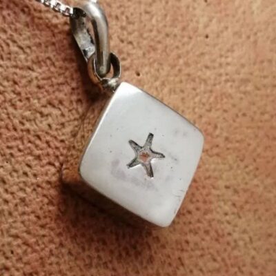 مدال چهارگوش حرز استاد پرچمی (پدر)